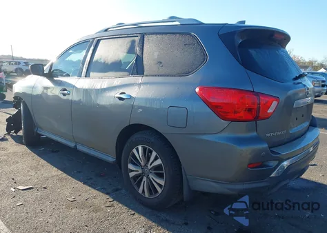 2020 Nissan Pathfinder S 4Wd из США, поврежденный, VIN 5N1DR2AM5LC599593